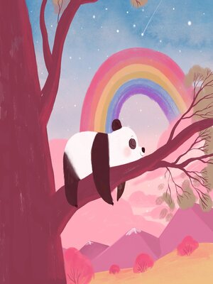 cover image of Mimi the panda and the sleepy rainbow